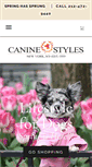Mobile Screenshot of caninestyles.com